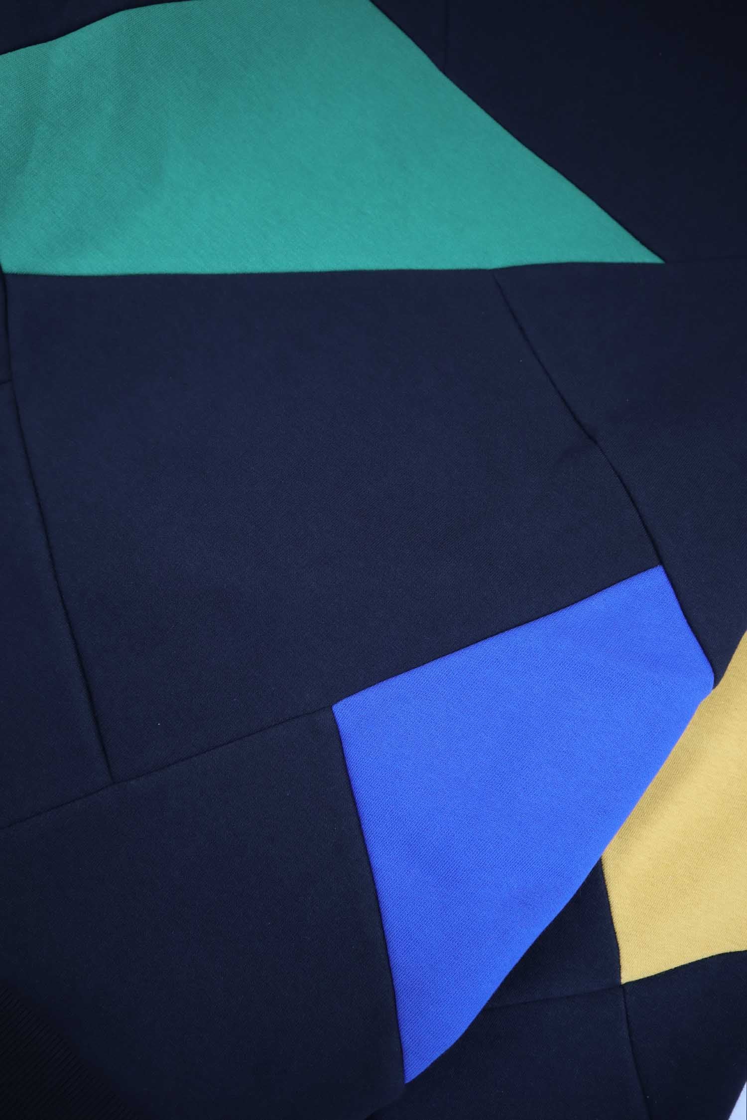 CREWNECK MARINE+ VERT/ JAUNE/ ROI