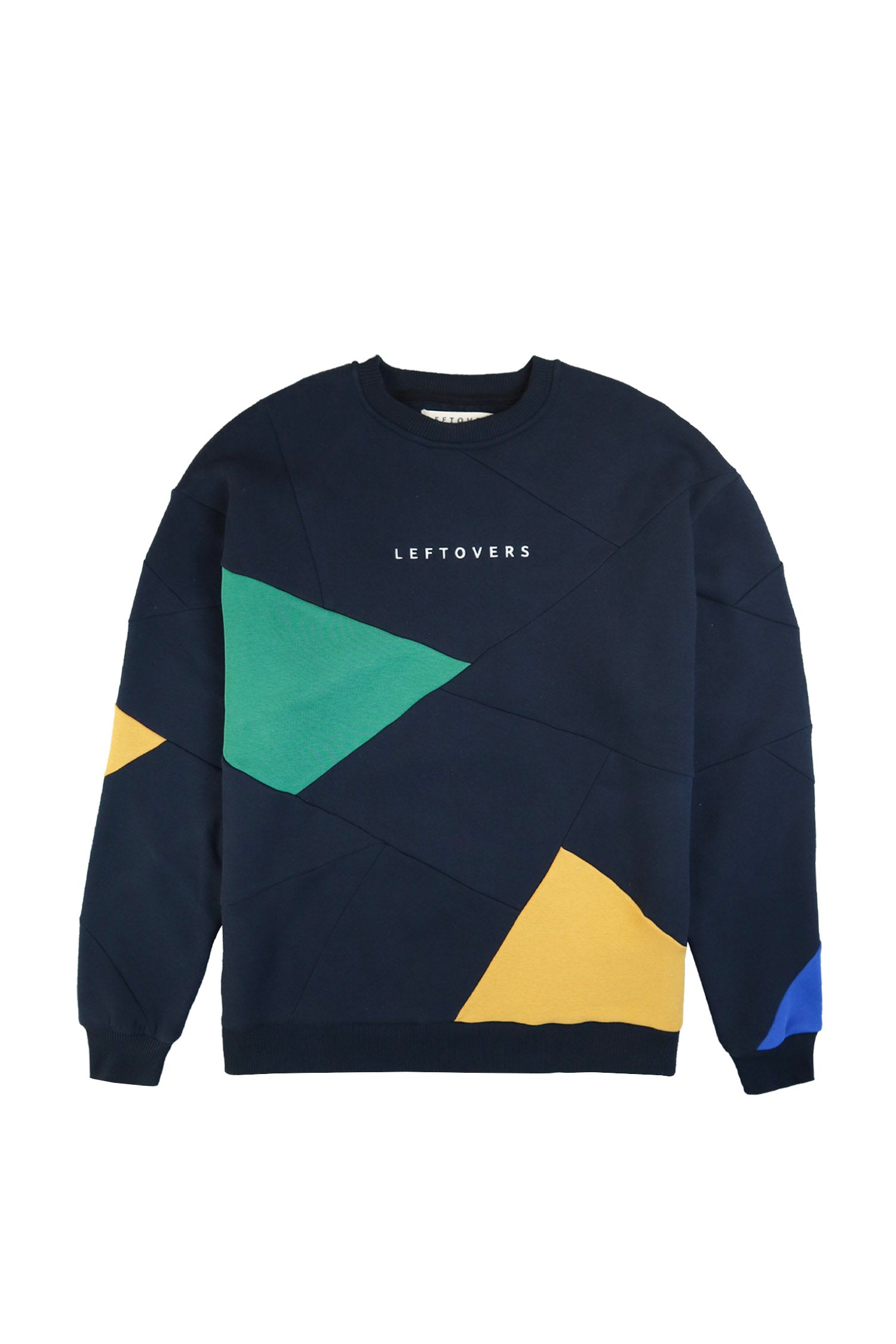 CREWNECK MARINE+ VERT/ JAUNE/ ROI