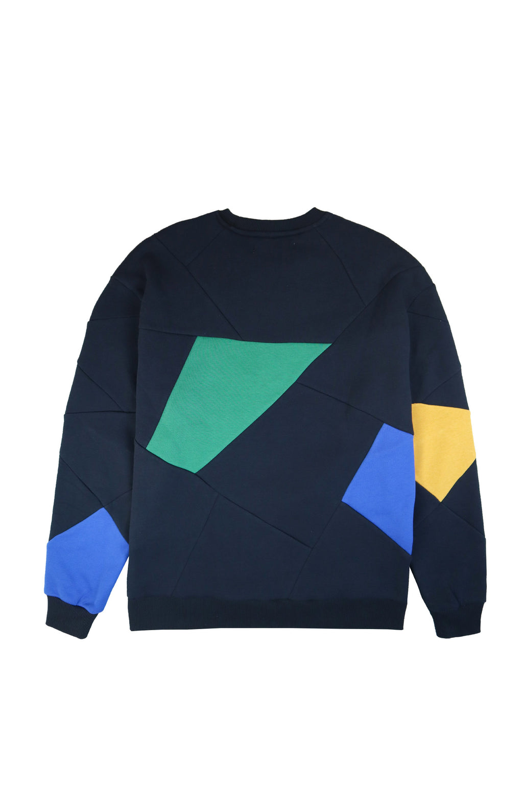 CREWNECK MARINE+ VERT/ JAUNE/ ROI