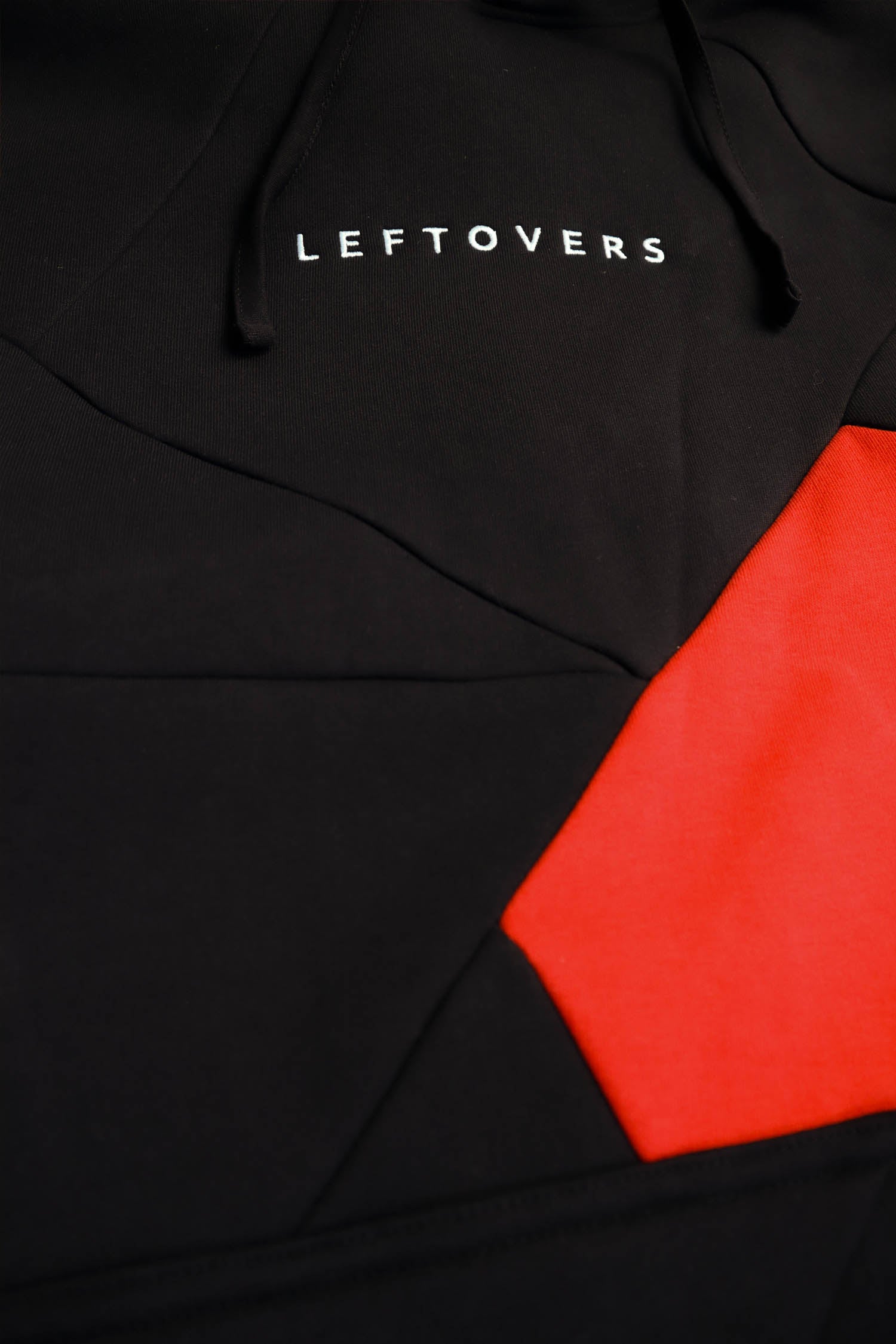 HOODIE NOIR+ ROUGE/ ANTHRACITE/ GRIS