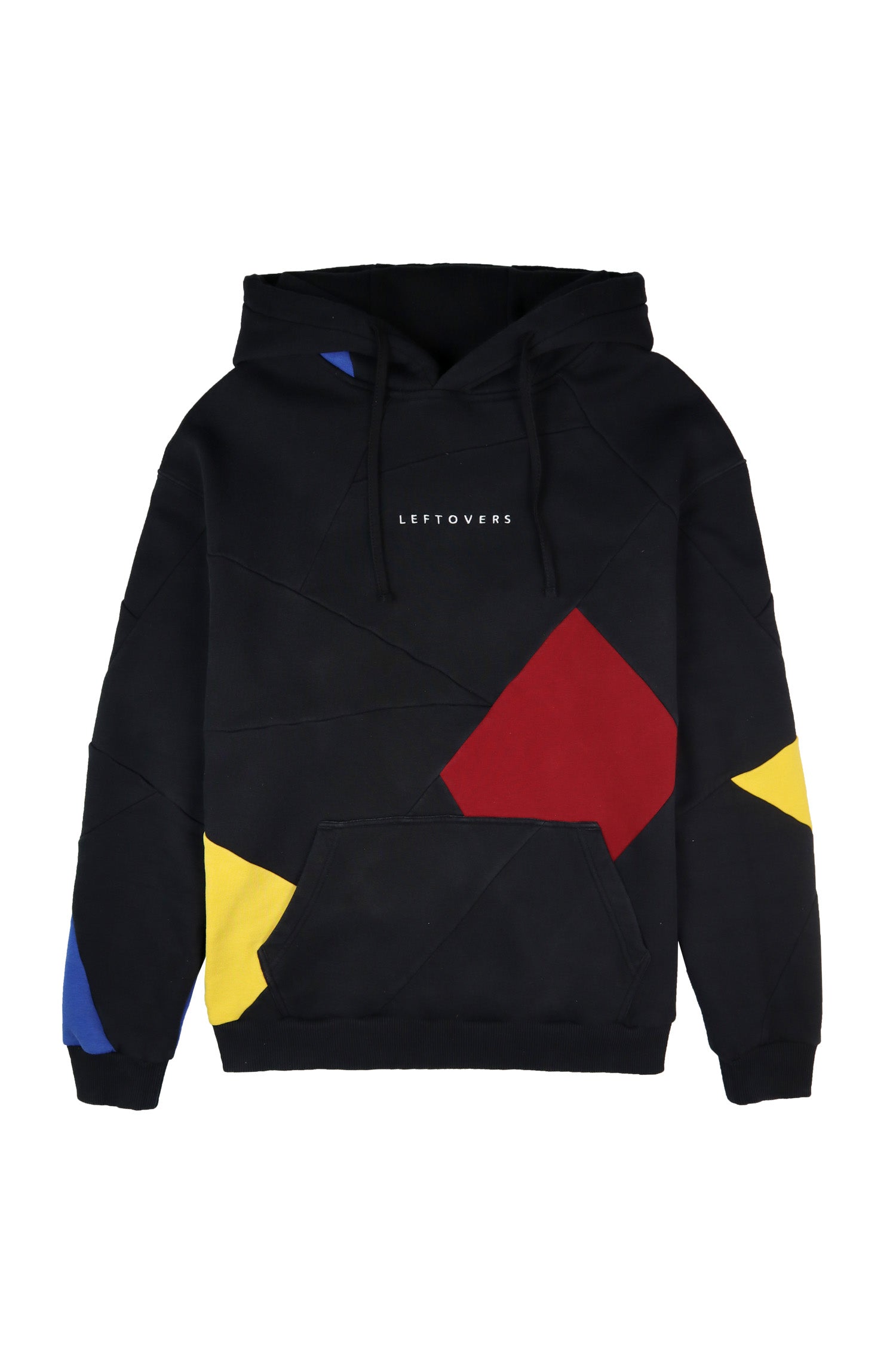 HOODIE NOIR+BORDEAUX/ROI/JAUNE
