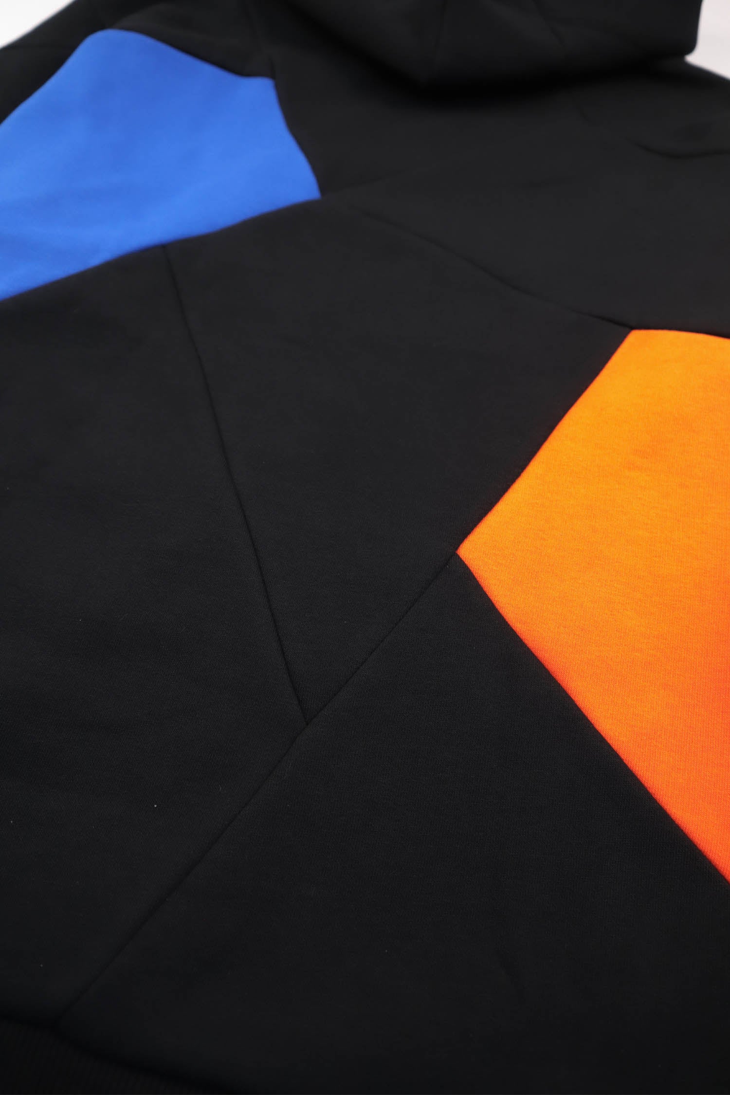 HOODIE NOIR+ ROI/ ORANGE/ VERT