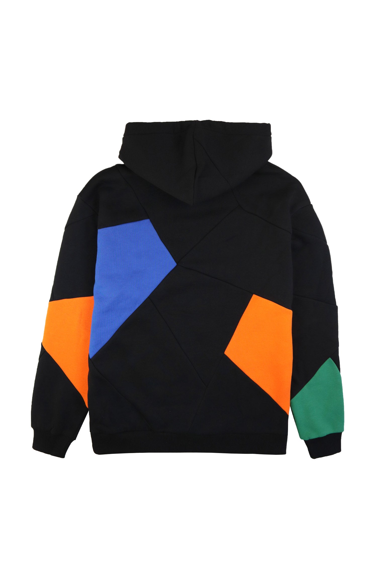 HOODIE NOIR+ ROI/ ORANGE/ VERT