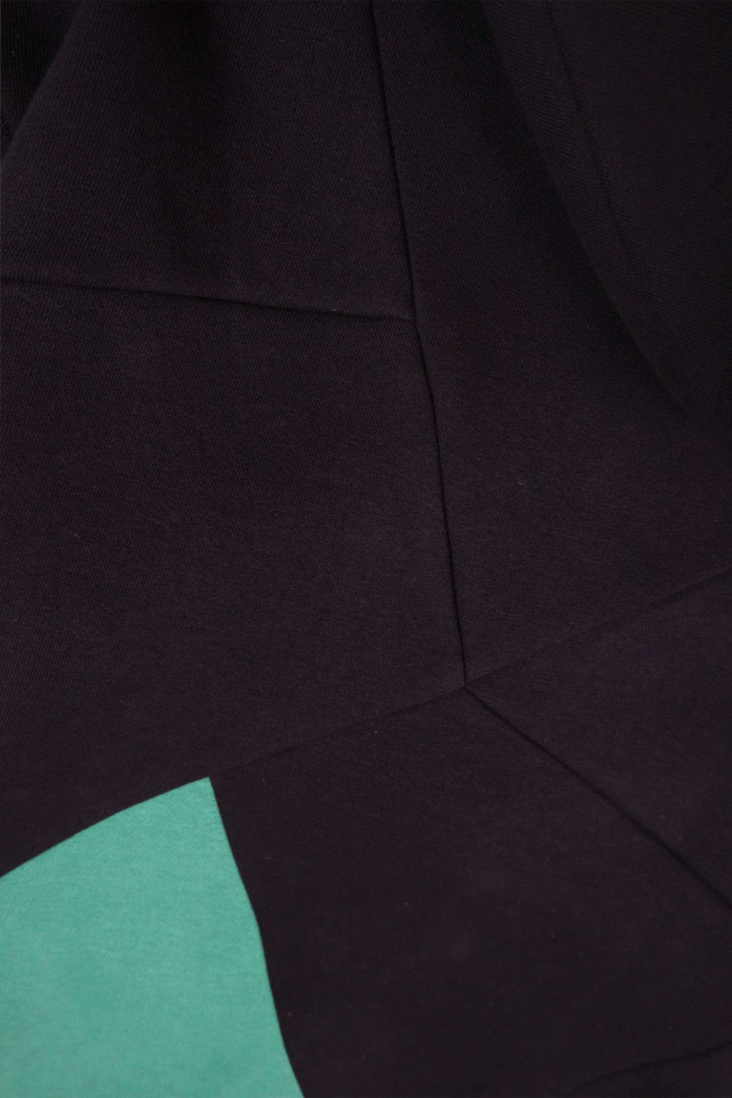 HOODIE NOIR+ VERT/ BEIGE/ ROUGE