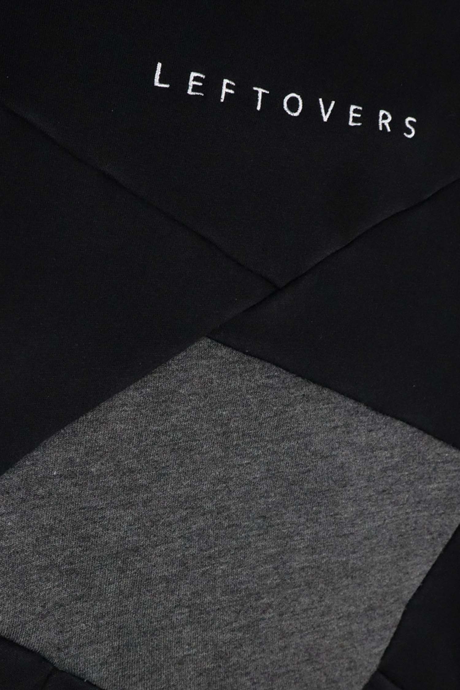 CREWNECK COL HAUT NOIR+BORDEAUX/GRIS CLAIR/ANTHRACITE