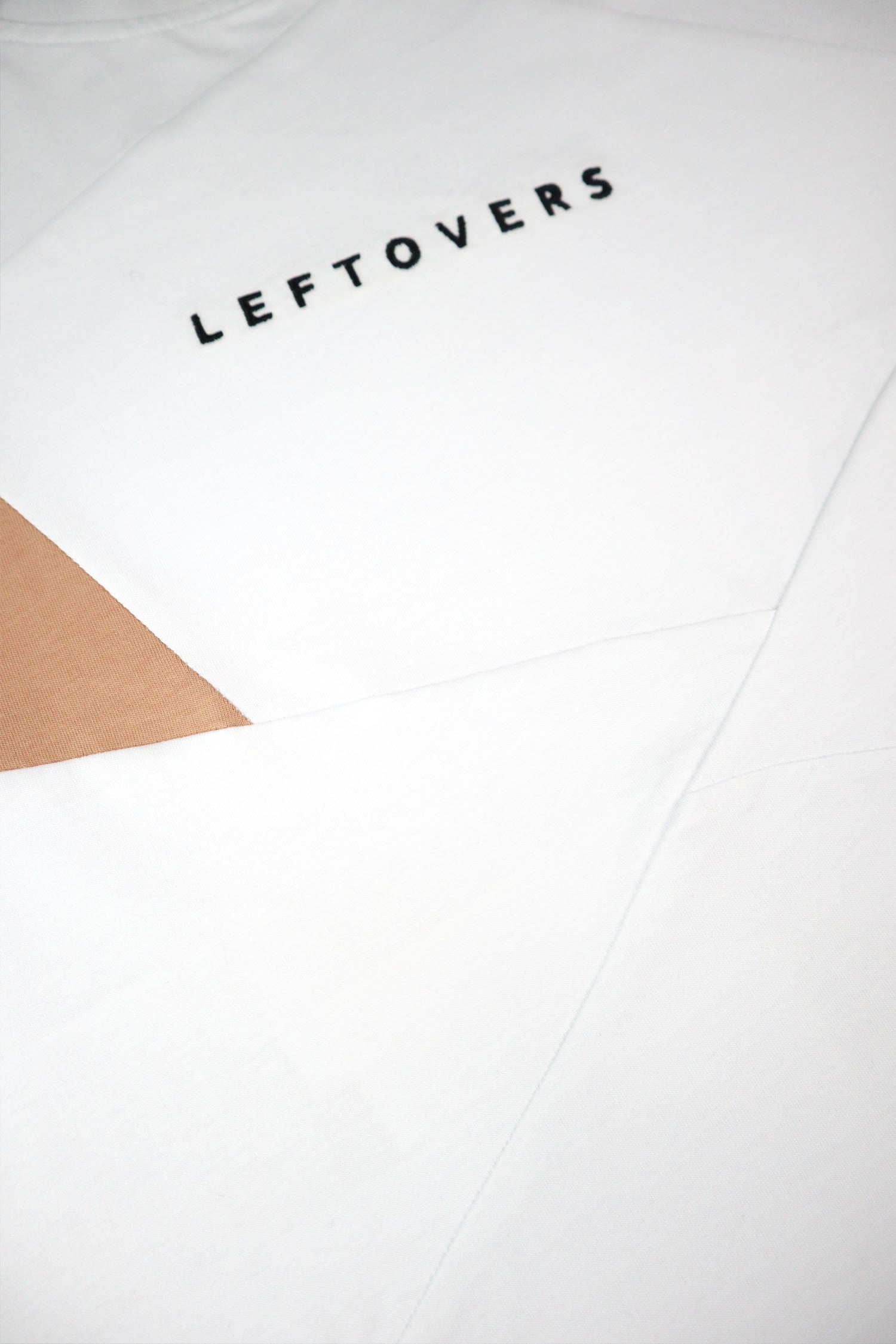 T-SHIRT BLANC+ ANTHRACITE/ BEIGE