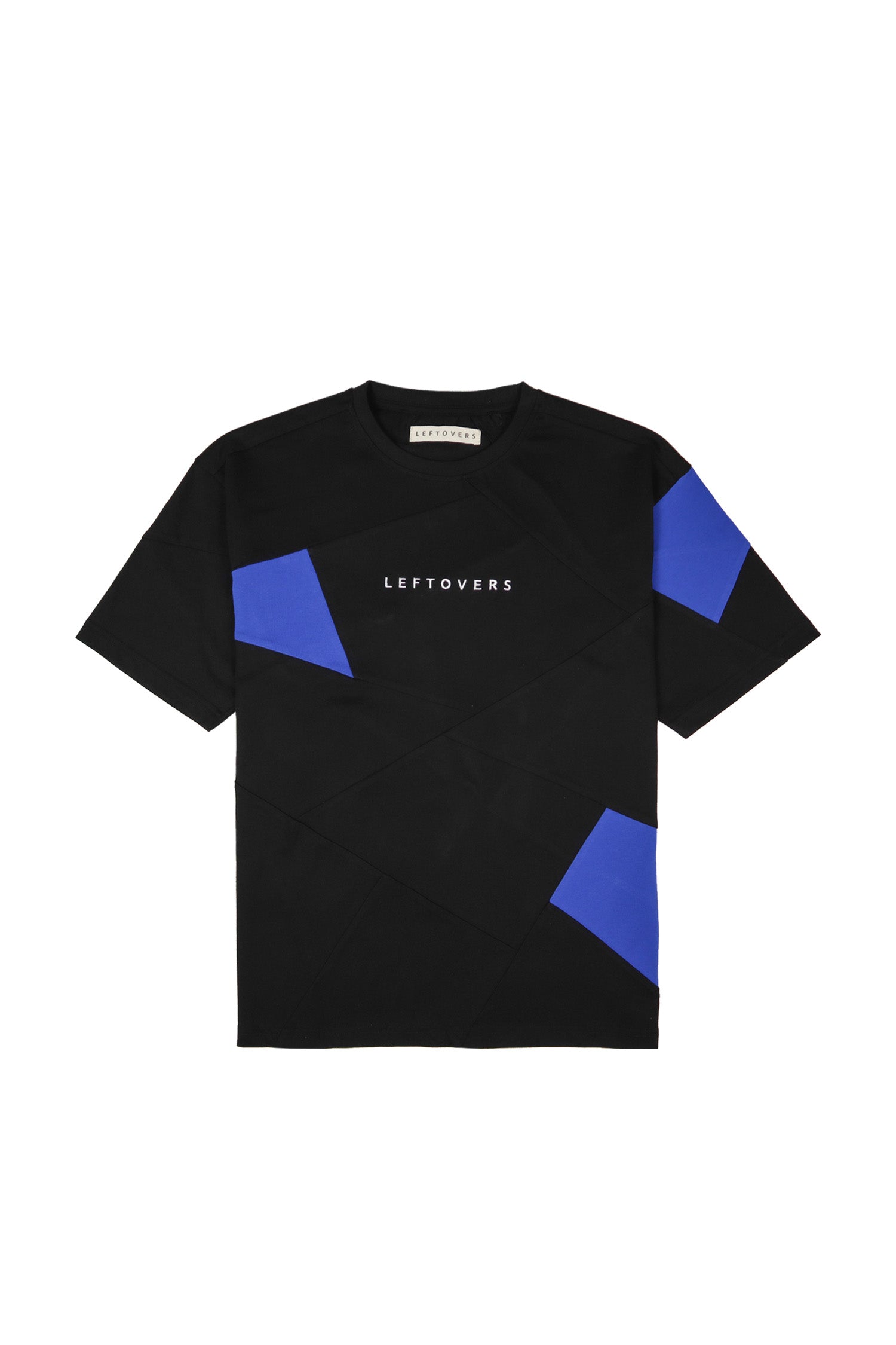 T-SHIRT NOIR+BLEU