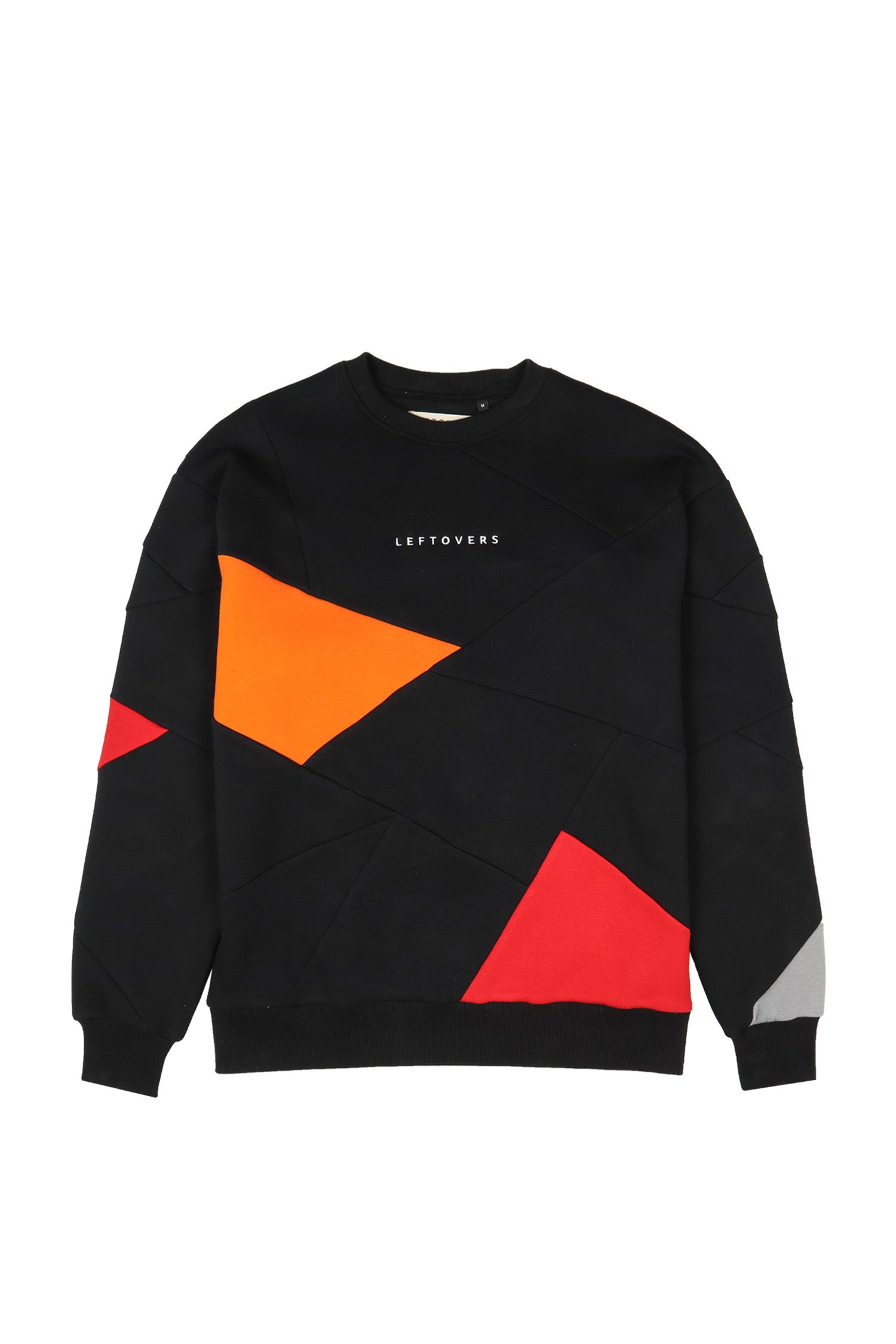 CREWNECK NOIR+ ORANGE/ ROUGE/ GRIS